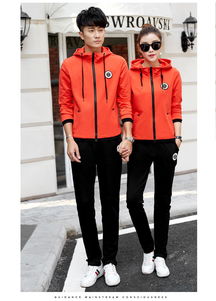 春季班服情侶運(yùn)動(dòng)套裝 活力與時(shí)尚的完美結(jié)合